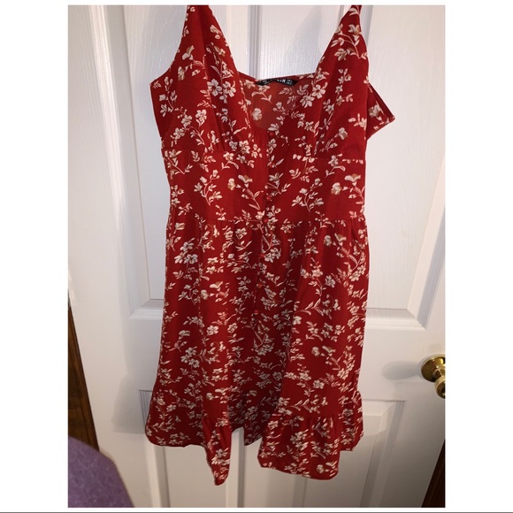 SHEIN Dresses & Skirts - Button down floral dress